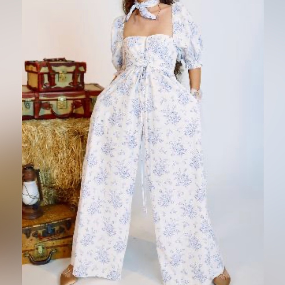 NWT Selkie Bed & Breakfast Biltmore Jumpsuit